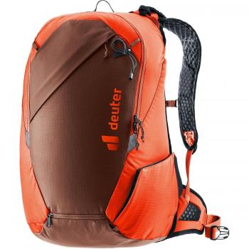 Mochila Deuter Updays 26L UNISEX ADULTOS color Marrón umbra-papaya características: capacidad de 26 litros, diseño para esquí, compartimentos organizadores, sistema de ventilación en la espalda,
