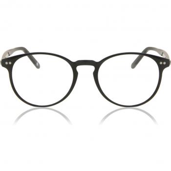 Gafas Anti-Azules Oval Montuta Completa Plástico Negras Armazones para Hombre - SmartBuy Collection