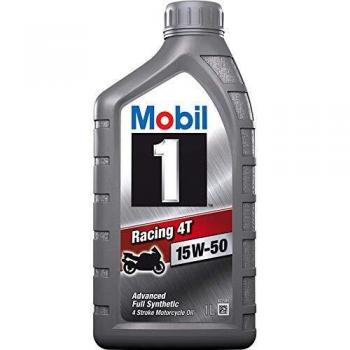 Aceite de motor Mobil 1 Racing 4T 15W50 100% sintético 1L