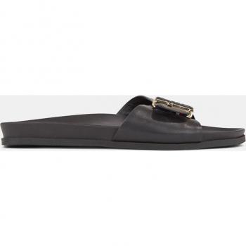 Tommy Hilfiger Sandalias Planas Mujer - Negro Talla 39