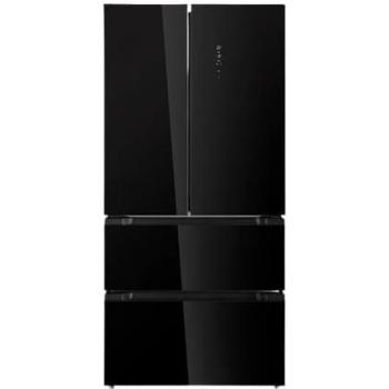 Frigorífico Americano Evvo F80B Cristal Negro 510l Total No Frost Motor Inverter Multi Air Flow Freon Free