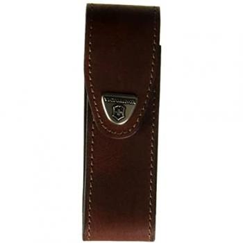 Victorinox V4.0548 Funda Piel, Etui Fã¼r Feststellmesser 4-6 Lagen, Leder, Braun, marrón, S
