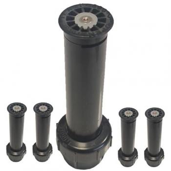 Set de 5 Difusores de Riego Aéreo Hunter PS-00-17A, Alcance 5,2 Metros y Ángulo Ajustable