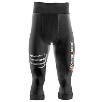 Compressport - Pirate 3/4, color black, talla 2