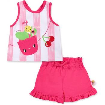 Conjunto de niña Tuc Tuc Creamy Ice - camiseta y short de punto con volantes