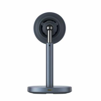 Baseus Orbit 2 Pro Air-Cooled 2-in-1 Qi2 Magnetic Wireless Charging Stand - 20W - Space Grey