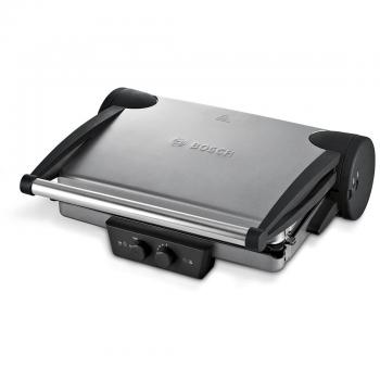 Bosch Hogar TFB4431V Grill Plancha de cocina, 2.000 W, 3 posiciones de la parrilla, color acero y negro antracita