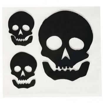 Guirca Gel Calaveras Decorativo de 25X25 cm