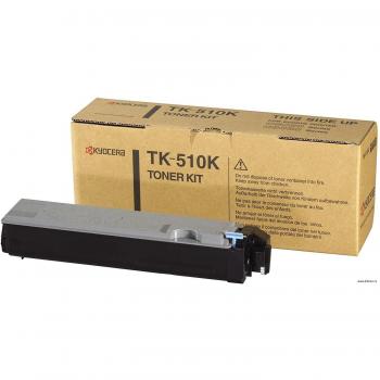 Toner Negro Kyocera TK-510K (1T02F30EU0) para impresoras Fs C5020n, rendimiento de 20,000 páginas