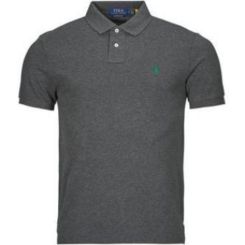 Polo Ralph Lauren Basic Mesh Cotton Men's Polo Shirt in Grey