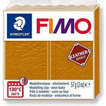Staedtler- Pasta de modelar de endurecimiento al horno, Color ocre