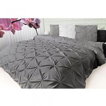 3d Ribetes Diseño Modern Colcha Colcha XXL 240 x 260 cm überwurfdecke Varios Colores, tela, gris, 240_x_260_cm
