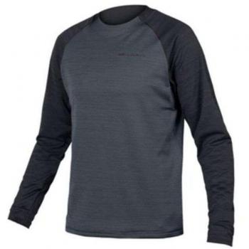 Camiseta Térmica de Manga Larga Endura Singletrack Azul Insignia - S