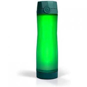 Hidrate Spark 3 Botella de Agua Inteligente, rastrea la Ingesta de Agua y Brilla para recordarle Que Debe Mantenerse hidratado, sin BPA, 20 oz, tormenta