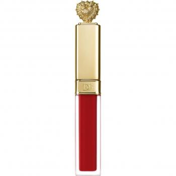 Dolce&Gabbana Flawless Everkiss Liquid Lipstick Mousse 5 ml in Devotion Shade (Dark Red)
