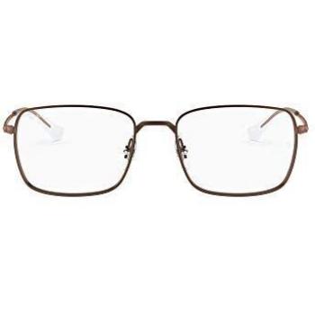 Ray-Ban 0RX6437 Monturas de gafas, Dark Brown, 53 Unisex