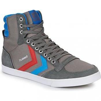 Hummel Slimmer Stadil High Men's Grey Hi-Top Trainers