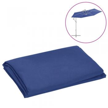 Tela de repuesto para sombrilla voladiza 300 cm color azul azure