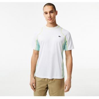 Camiseta Lacoste Sport Run-Resistant Piqué Tennis Blanco Hombre