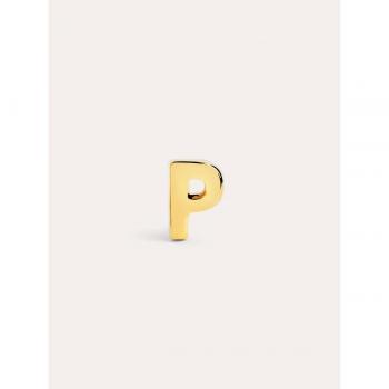 Pendiente Suelto Singularu Letter - Letra P
