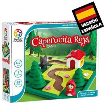 SmartGames- Caperucita Roja, Juegos De Mesa Para Niños, Juegos Educativos Para Niños 4 Años O Más, puzzle 4 años, Rompecabezas Niños, Juego De Habilidad