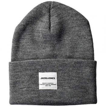Jack & Jones Long Knit Beanie for Men - Grey