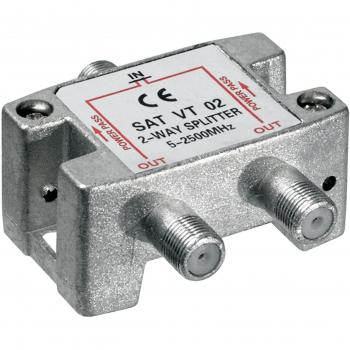 Goobay 67001 SAT-Splitter, 2-Way