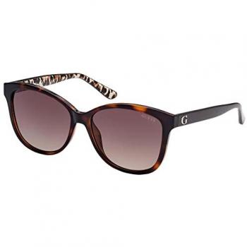 Guess Dark Havana Sunglasses for Women, Size: 56 MM