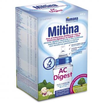 MILTINA AC/DIGEST, leche especial en caso de Cólicos, 800g