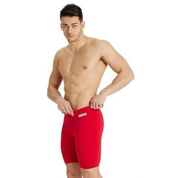 Bañador Arena Performance Team Sport rojo blanco - 65, Jammer Team Solid, Bañador de hombre Team Swim Jammer Arena, ARENA Sólido Bañadores, Rojo y Blanco, 40 para Hombre