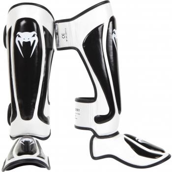 Venum Predator Espinilleras, Unisex adulto, Negro / Blanco, L
