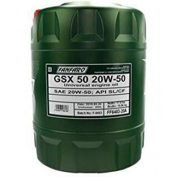 Aceite de motor FANFARO Master Line GSX 50 20W-50 20L para Toyota y Suzuki