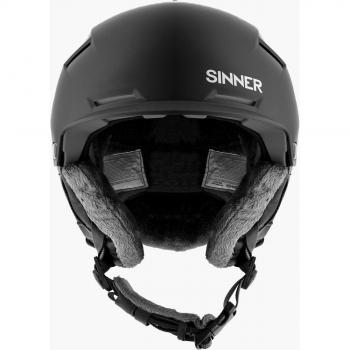 Cascos Esquí alpino Sinner Casco Beartooth Negro, casco de esquí, color negro, modelo Beartooth