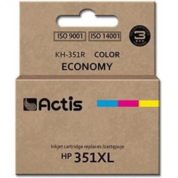Cartucho de Tinta Actis KH-351R Compatible HP 351XL (Cian, Magenta, Amarillo) - Standard 21 ml
