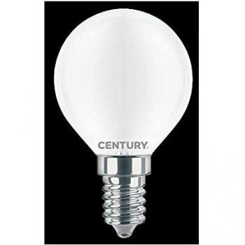 Lámpara LED Mini Globo Saten E14 4W 470lm 6000K