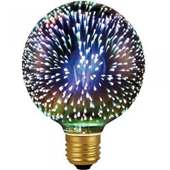 Garza Vintage Rainbow - Bombilla Globo Retro LED de Filamento Luz 3D E27 4,5W