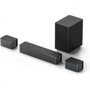 Kit de altavoces subwoofer Ultimea Poseidon D60, Dolby Atmos 5.1, nivel envolvente ajustable, múltiples modos, color negro