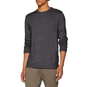 QUIKSILVER Shadow Marin Sweater, Hombre, Dark Grey Heather, L