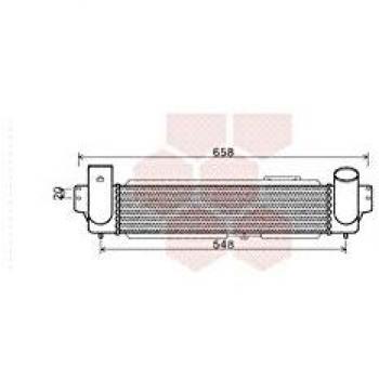 Intercooler Van Wezel 83004141 para Kia Sorento 2.5 CRDi (2003-2006)