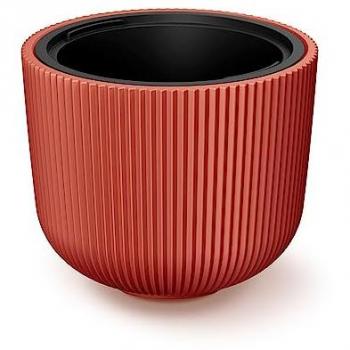 Macetero Terracota con Depósito MILLY 39,1x39,1x32,1cm - Capacidad 31L