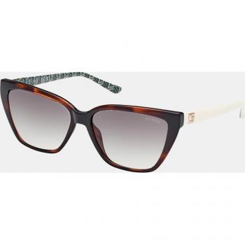 Guess Cat Eye Women's Sunglasses in Brown Gradient 52P