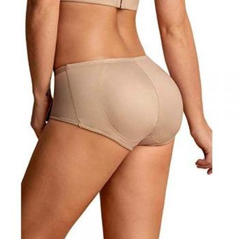 Leonisa Women's Beige Push-Up Padded Butt Lift Panty Size Small
