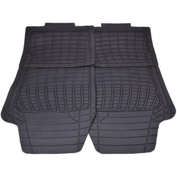 Filmer 37054 - Juego de 4 alfombras para coche, color negro