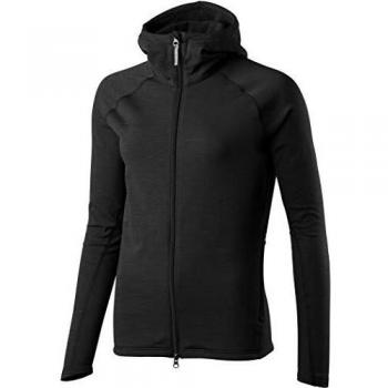 Houdini Outright Women's Fleece Hoodie with Hood - Rock Black, Size XL