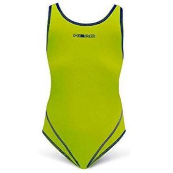 Head Wire Mid Traje De Baño Olimpico, Mujer, Verde, 36