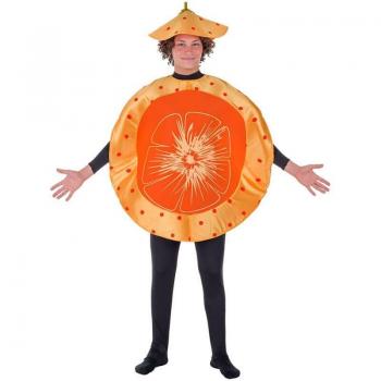 Disfraz de Mandarina para adultos