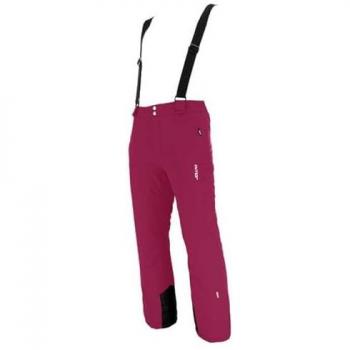 Pantalón de ski Joluvi Engelberg orquídea oscuro, características: impermeable, transpirable, aislamiento térmico, ajuste en cintura, múltiples bolsillos