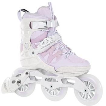 Patines en línea Powerslide Phuzion Argon 110 rosa blanco mujer - Talla 39