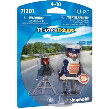 Playmobil Playmo-Friends Policía de Tráfico con Radar 71201