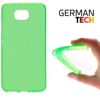 German Tech TPU-BQ040-VE-XXBVE - Funda gel flexible para Bq Aquaris U2 - U2 Lite, color verde